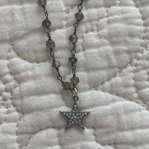 Star beaded necklace
